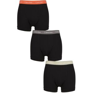 Mens 3 Pack Calvin Klein Cotton Stretch Trunks Cherry / Moss L - Black - Size: Large Mens 3 Pack Calvin Klein Cotton Stretch Trunks Cherry / Moss L - Black - Size: Large
