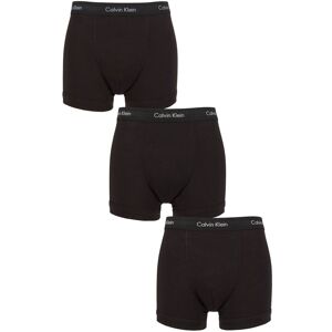 Mens 3 Pack Calvin Klein Cotton Stretch Trunks Faded Denim / Tint / Buff M - Black - Size: Medium Mens 3 Pack Calvin Klein Cotton Stretch Trunks Faded Denim / Tint / Buff M - Black - Size: Medium