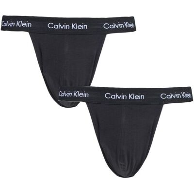 2 Pack Black Cotton Stretch Jock Strap Briefs Men's Medium - Calvin Klein - Black - Size: Medium 2 Pack Black Cotton Stretch Jock Strap Briefs Men's Medium - Calvin Klein - Black - Size: Medium