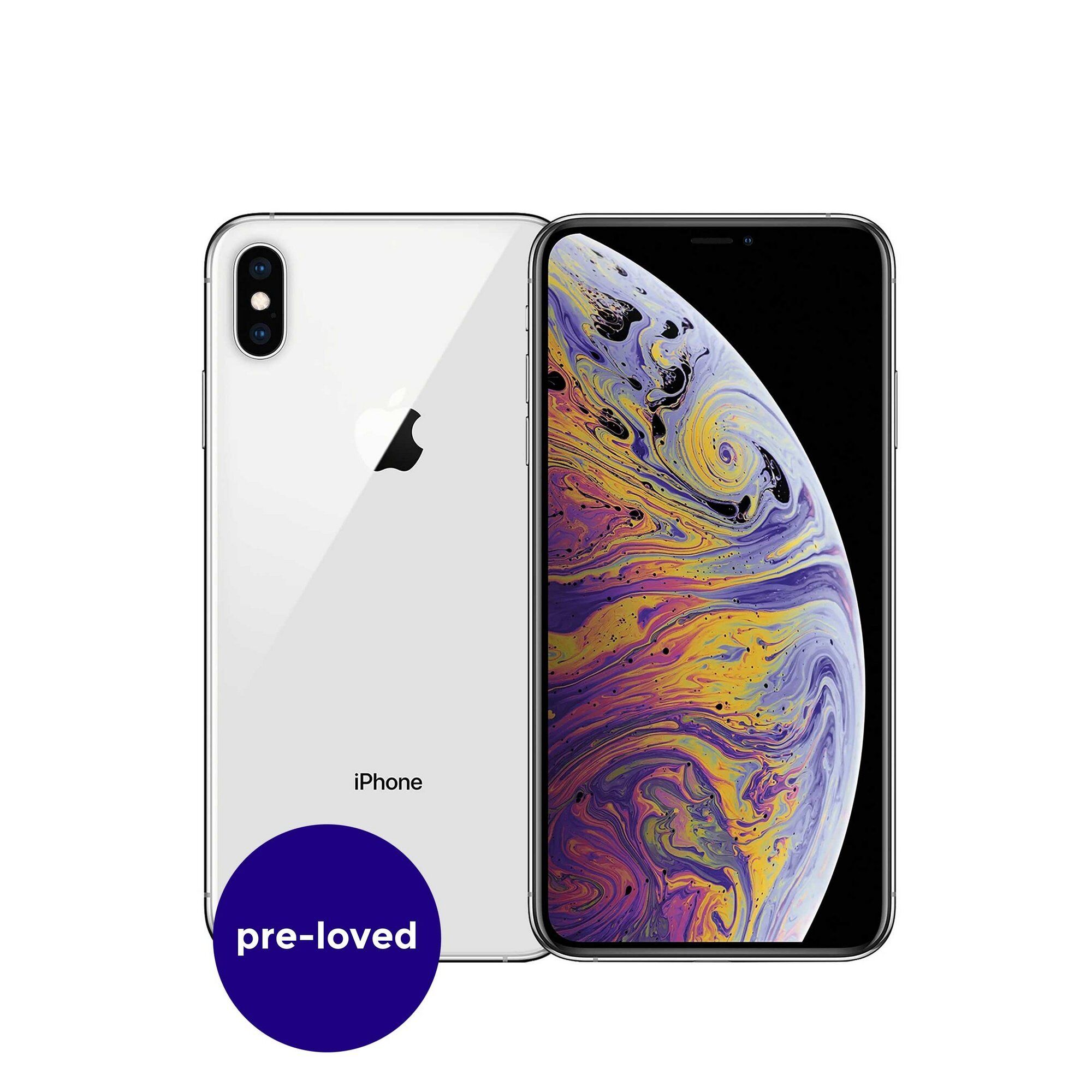 Apple Pre Loved Premium Apple iPhone XS Max 64GB + Norton  - Silver