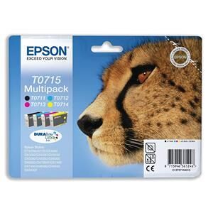 Original Epson T0715 Ink Cartridge Multipack