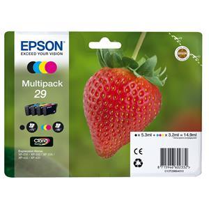 Original Epson 29 Ink Cartridge Multipack B/C/M/Y