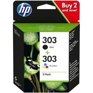 Original HP 303 Black & Tri-Colour Ink Cartridge Multipack