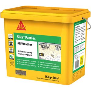 Everbuild Sika Fastfix All Weather Patio Jointing Compound Stone 15 Kg