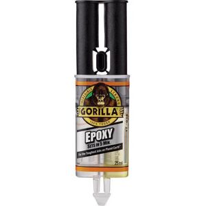 Gorilla Glue 2 Part Fast Setting Epoxy Adhesive Filler Syringe