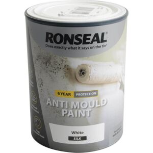 Ronseal Anti Mould Paint White Silk 750ml