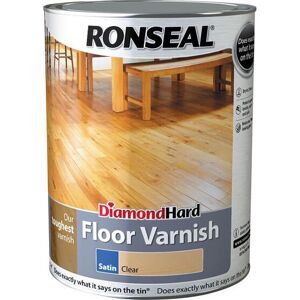 Ronseal Diamond Hard Floor Varnish 5l Satin
