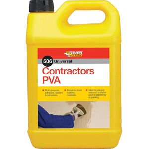 Everbuild Everbuild 506 Universal Contractors PVA Primer & Sealer - 5kg Everbuild Everbuild 506 Universal Contractors PVA Primer & Sealer - 5kg
