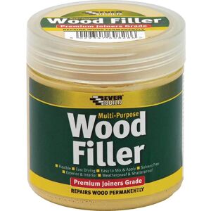 Everbuild Dark Oak Wood Filler - 250ml - Wood Filler - Premium Joiners Grade Everbuild Dark Oak Wood Filler - 250ml - Wood Filler - Premium Joiners Grade