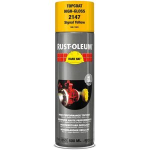 Rust Oleum Hard Hat Metal Spray Paint Signal Yellow 500ml Rust Oleum Hard Hat Metal Spray Paint Signal Yellow 500ml