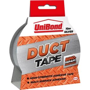 Unibond Duct Tape Silver 50mm 10m Unibond Duct Tape Silver 50mm 10m