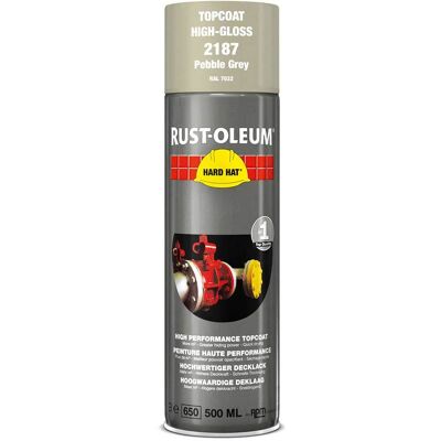 Rust-Oleum - Hard Hat - Gris Silex - 500ml - Paint spray can Rust-Oleum - Hard Hat - Gris Silex - 500ml - Paint spray can