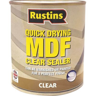 Rustins MDFS250 Quick Drying MDF Sealer Clear - Sealer Rustins MDFS250 Quick Drying MDF Sealer Clear - Sealer