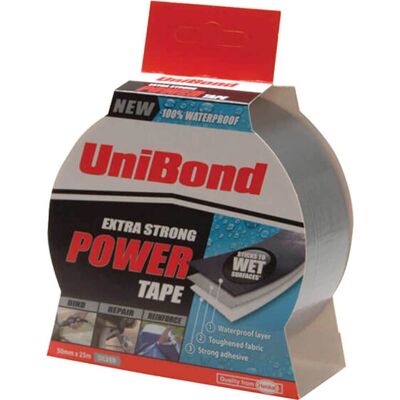 UniBond Power Tape 50mm x 25m - Heavy Duty Waterproof Repair UniBond Power Tape 50mm x 25m - Heavy Duty Waterproof Repair