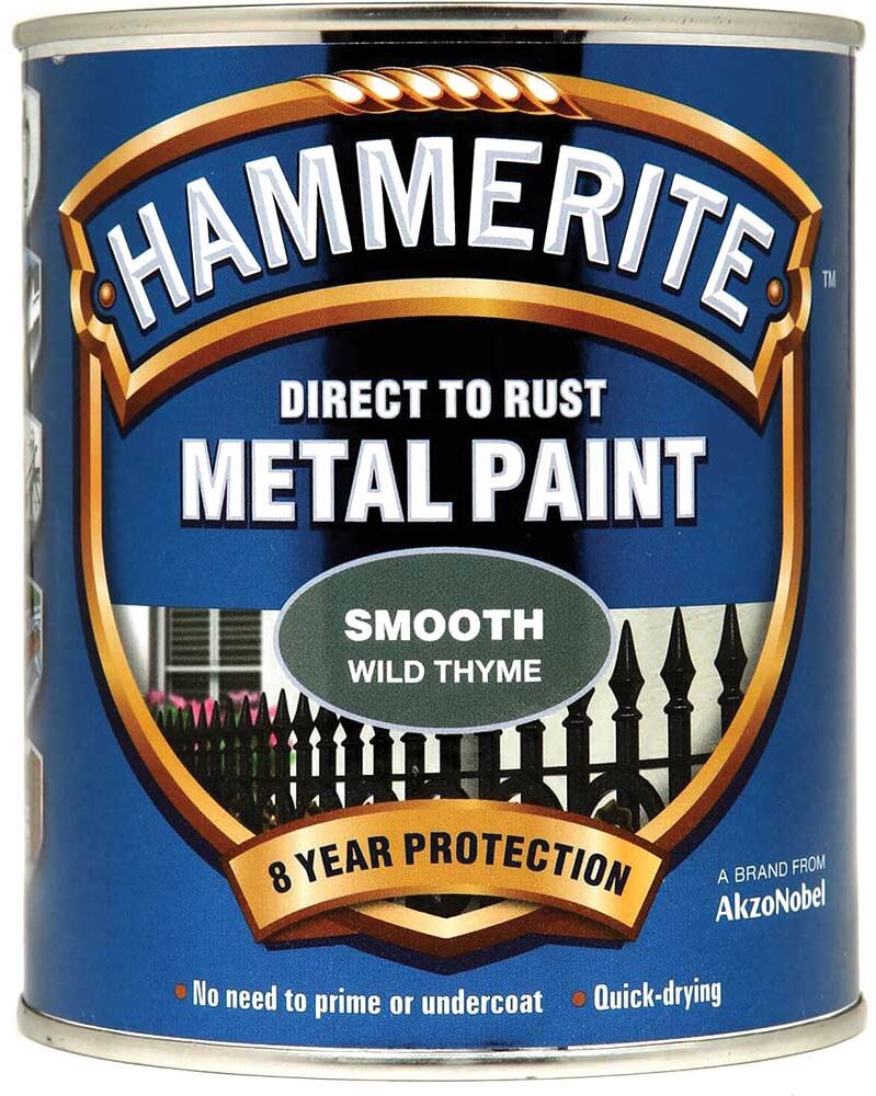 Hammerite Direct to Rust Metal Paint Wild Thyme 750ml