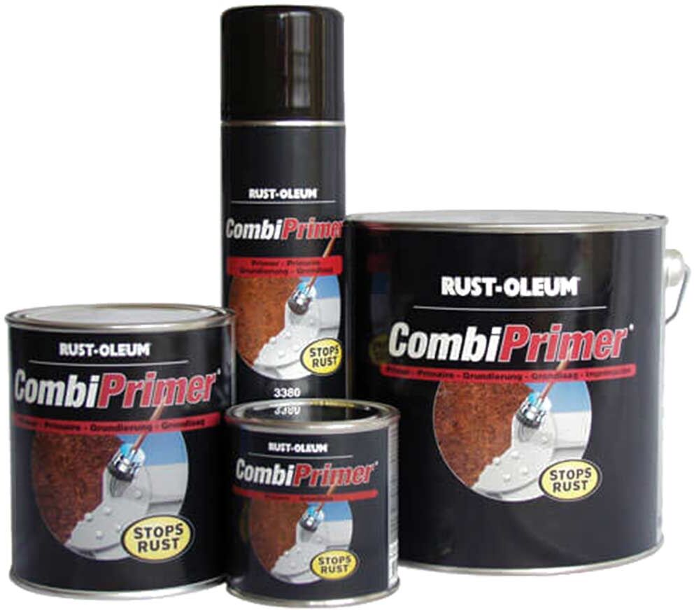 Rust Oleum CombiPrimer Anti Rust Metal Primer Paint Red 750ml
