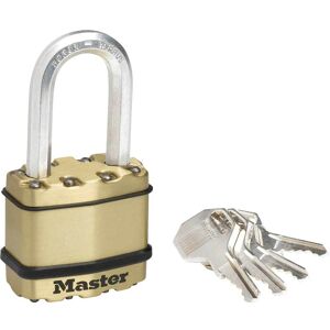Masterlock Excell Brass Finish Padlock 45mm Long