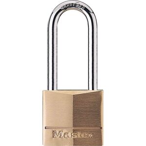 Masterlock Solid Brass Padlock 40mm Extra Long Masterlock Solid Brass Padlock 40mm Extra Long
