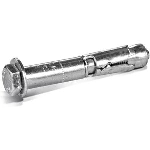 Rawlplug Rawl R-SPL Safetyplus Expansion Sleeve Anchor with Hex Head Bolt M10 105mm Pack of 50 Rawlplug Rawl R-SPL Safetyplus Expansion Sleeve Anchor with Hex Head Bolt M10 105mm Pack of 50