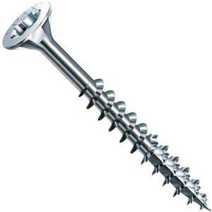Spax Countersinking Pozi Wood Screws Stainless Steel 4.5mm 70mm Pack of 100 Spax Countersinking Pozi Wood Screws Stainless Steel 4.5mm 70mm Pack of 100
