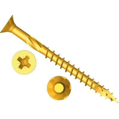 Forgefix Forgefast Pozi Wood Screw 5mm 40mm Pack of 200 Forgefix Forgefast Pozi Wood Screw 5mm 40mm Pack of 200