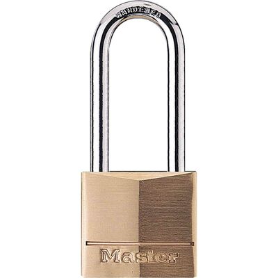 Masterlock Solid Brass Padlock 40mm Extra Long Masterlock Solid Brass Padlock 40mm Extra Long
