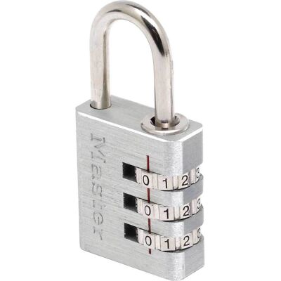 Masterlock Aluminium Combination Padlock 30mm Standard Masterlock Aluminium Combination Padlock 30mm Standard