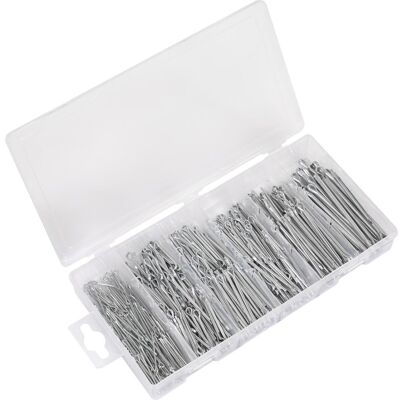 Sealey AB001SP Split Pin Assortment - 555pc Small Sizes - Imperial & Metric Sealey AB001SP Split Pin Assortment - 555pc Small Sizes - Imperial & Metric
