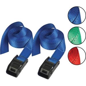 Masterlock Tie Down Lashing Straps 5000mm Assorted Pack of 2 Masterlock Tie Down Lashing Straps 5000mm Assorted Pack of 2