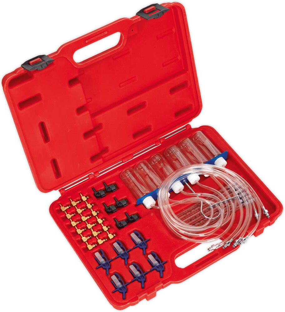 Sealey Fuel Injection Leak Back Master Set for Bosch/Delphi/Denso