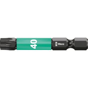 Wera 867/1 Impaktor Torx Screwdriver Bits T40 50mm Pack of 5 Wera 867/1 Impaktor Torx Screwdriver Bits T40 50mm Pack of 5