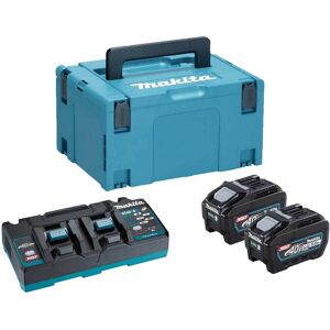 Makita 191U20-2 40v Max XGT Cordless 2 Battery 5ah and Charger Kit 5ah Makita 191U20-2 40v Max XGT Cordless 2 Battery 5ah and Charger Kit 5ah