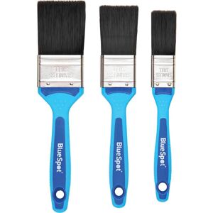 Blue Spot BlueSpot 3 Piece Soft Grip Synthetic Paint Brush Set Blue Spot BlueSpot 3 Piece Soft Grip Synthetic Paint Brush Set