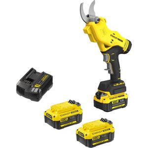 Stanley Fatmax V20 SFMCPP32 18v Cordless Power Pruner 3 x 4ah Li-ion Battery Charger Stanley Fatmax V20 SFMCPP32 18v Cordless Power Pruner 3 x 4ah Li-ion Battery Charger