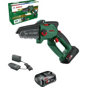 Bosch Home and Garden Bosch EASYCHAIN 18V-15-7 P4A 18v Cordless Brushless Chainsaw 150mm 2 x 2.5ah Li-ion Battery Charger Bosch Home and Garden Bosch EASYCHAIN 18V-15-7 P4A 18v Cordless Brushless Chainsaw 150mm 2 x 2.5ah Li-ion Battery Charger