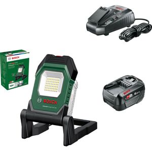 Bosch Home and Garden Bosch UNIVERSALWORKLIGHT 18V-2100 P4A 18v Cordless LED Work Light 1 x 6ah Li-ion Charger No Case Bosch Home and Garden Bosch UNIVERSALWORKLIGHT 18V-2100 P4A 18v Cordless LED Work Light 1 x 6ah Li-ion Charger No Case