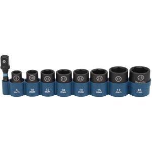 Makita 9 Piece 3/8" Drive Impact Socket Set 3/8" Makita 9 Piece 3/8" Drive Impact Socket Set 3/8"