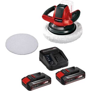 Einhell CE-CB 18/254 Li 18v Cordless Car Buffer and Polisher 2 x 2.5ah Li-ion Battery Charger No Case Einhell CE-CB 18/254 Li 18v Cordless Car Buffer and Polisher 2 x 2.5ah Li-ion Battery Charger No Case