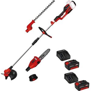 Einhell GE-LM 36/4in1 Li 36v Cordless Brushless High Reach Multi Tool 2 x 4ah Li-ion Twin or Dual Battery Charger Einhell GE-LM 36/4in1 Li 36v Cordless Brushless High Reach Multi Tool 2 x 4ah Li-ion Twin or Dual Battery Charger