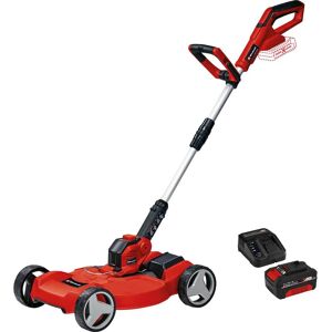Einhell GE-CT 18/28 Li TC 18v Cordless Grass Trimmer and Edger 280mm 1 x 4ah Li-ion Battery Charger Einhell GE-CT 18/28 Li TC 18v Cordless Grass Trimmer and Edger 280mm 1 x 4ah Li-ion Battery Charger