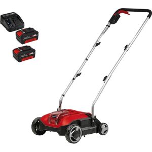 Einhell GC-SC 18/28 Li 18v Cordless Brushless Lawn Scarifier 280mm 2 x 4ah Li-ion Battery Charger Einhell GC-SC 18/28 Li 18v Cordless Brushless Lawn Scarifier 280mm 2 x 4ah Li-ion Battery Charger