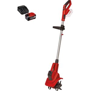 Einhell GE-CR 18/20 Li E 18v Cordless Tiller 200mm 1 x 5.2ah Li-ion Battery Charger Einhell GE-CR 18/20 Li E 18v Cordless Tiller 200mm 1 x 5.2ah Li-ion Battery Charger