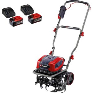 Einhell Professional GP-CR 36/45 Li E BL 36v Cordless Brushless Tiller 450mm 2 x 5.2ah Li-ion Twin or Dual Battery Charger Einhell Professional GP-CR 36/45 Li E BL 36v Cordless Brushless Tiller 450mm 2 x 5.2ah Li-ion Twin or Dual Battery Charger