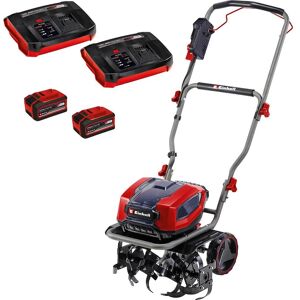 Einhell Professional GP-CR 36/45 Li E BL 36v Cordless Brushless Tiller 450mm 2 x 6ah Li-ion Twin or Dual Battery Charger Einhell Professional GP-CR 36/45 Li E BL 36v Cordless Brushless Tiller 450mm 2 x 6ah Li-ion Twin or Dual Battery Charger