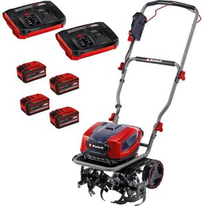Einhell Professional GP-CR 36/45 Li E BL 36v Cordless Brushless Tiller 450mm 4 x 6ah Li-ion Twin or Dual Battery Charger Einhell Professional GP-CR 36/45 Li E BL 36v Cordless Brushless Tiller 450mm 4 x 6ah Li-ion Twin or Dual Battery Charger