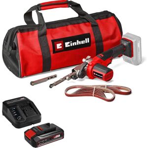 Einhell TE-BF 18 Li 18v Cordless Belt File Sander 9mm / 13mm 1 x 2.5ah Li-ion Battery Charger Bag Einhell TE-BF 18 Li 18v Cordless Belt File Sander 9mm / 13mm 1 x 2.5ah Li-ion Battery Charger Bag
