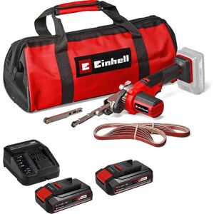 Einhell TE-BF 18 Li 18v Cordless Belt File Sander 9mm / 13mm 2 x 2.5ah Li-ion Battery Charger Bag Einhell TE-BF 18 Li 18v Cordless Belt File Sander 9mm / 13mm 2 x 2.5ah Li-ion Battery Charger Bag