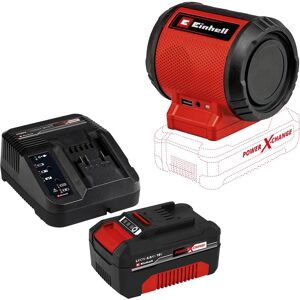 Einhell TC-SR 18 Li BT 18v Cordless Speaker 1 x 4ah Li-ion Battery Charger No Case Einhell TC-SR 18 Li BT 18v Cordless Speaker 1 x 4ah Li-ion Battery Charger No Case