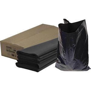 Faithfull Heavy Duty Black Rubbish Sacks Pack of 100 Faithfull Heavy Duty Black Rubbish Sacks Pack of 100
