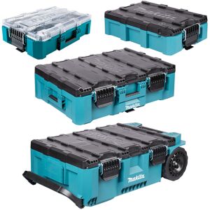 Makita 4 Piece MakTrak Tool Box Kit Makita 4 Piece MakTrak Tool Box Kit